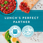 Jacob's Flatbread Salt & Pepper Crackers, 150g, pack shot 4, available at teas.co.uk