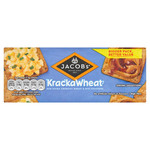 Jacobs Krackawheat Crackers, 230g, pack shot 2, available at teas.co.uk