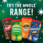 Jacob's Mini Cheddars Original Baked Snacks Christmas, 260g, pack shot 3, available at teas.co.uk