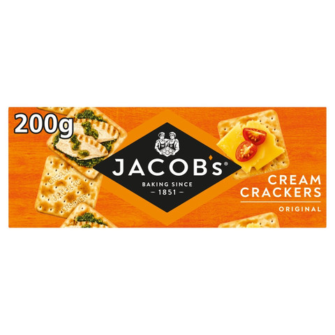 Jacob's Original Cream Crackers, 200g