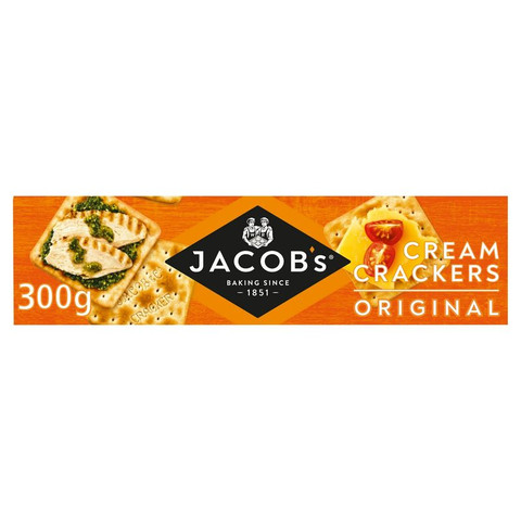 Jacob's Original Cream Crackers, 300g