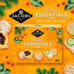 Jacob's Savoury Favourites Crackers Assortment, 200g, pack shot 3, available at teas.co.uk