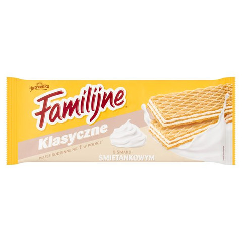 Jutrzenka Familijne Cream Wafers, 180g