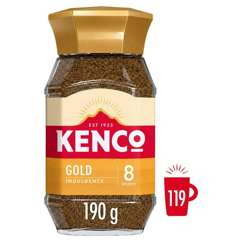 Kenco Gold Indulgence Instant Coffee, 190g