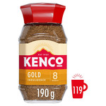 Kenco Gold Indulgence Instant Coffee, 190g, pack shot 3, available at teas.co.uk