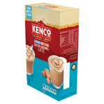 Kenco Iced Hot Salted Caramel Latte Instant Coffee, 8 Sachets, pack shot 2, available at teas.co.uk