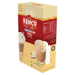 Kenco Iced Hot Vanilla Latte Instant Coffee, 8 Sachets, pack shot 2, available at teas.co.uk