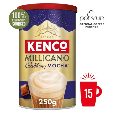 Kenco Millicano Cadbury Mocha Instant Coffee, 250g