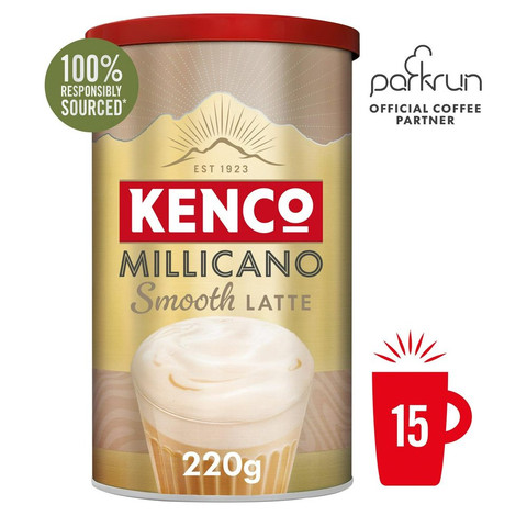Kenco Millicano Smooth Latte Instant Coffee, 220g