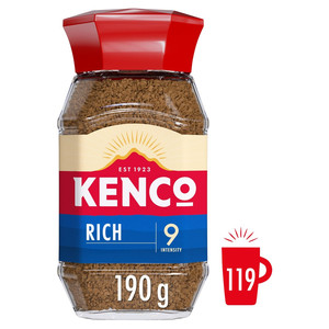 Kenco Rich Instant Coffee, 190g