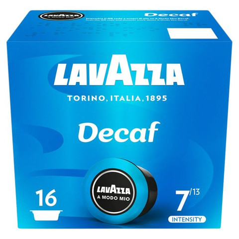 Lavazza A Modo Mio Dek, Decaf Eco Caps, 16 Capsules 120g