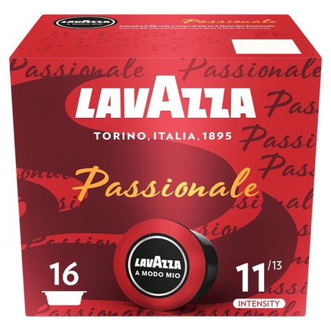 Lavazza A Modo Mio Passionale Coffee, 16 Capsules