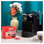 Lavazza A Modo Mio Qualita Rossa Coffee, 16 Capsules 120g, pack shot 3, available at teas.co.uk