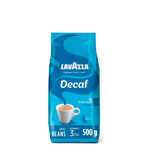 Lavazza Decaf Classico Coffee Beans, 500g, pack shot 2, available at teas.co.uk
