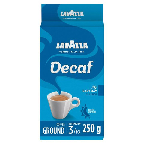 Lavazza Decaf Classico Ground Coffee, 250g