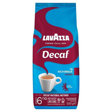 Lavazza Decaf Intenso Coffee Beans, 500g