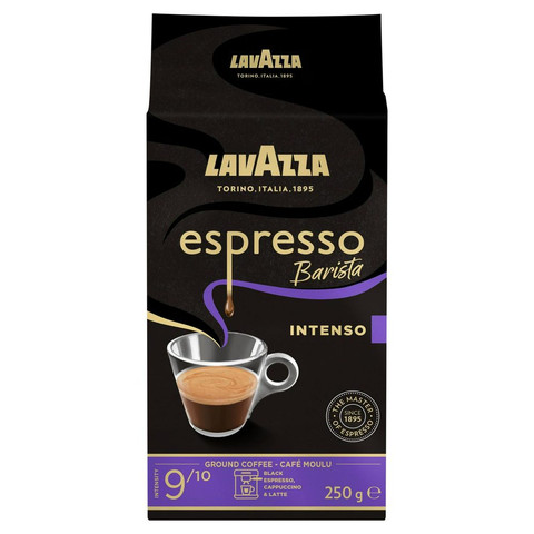 Lavazza Espresso Barista Intenso Ground Coffee, 250g