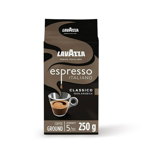 Lavazza Espresso Italiano Classico Ground Coffee, 250g