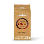 Lavazza Qualita Oro Ground Coffee, 250g, pack shot 2, available at teas.co.uk