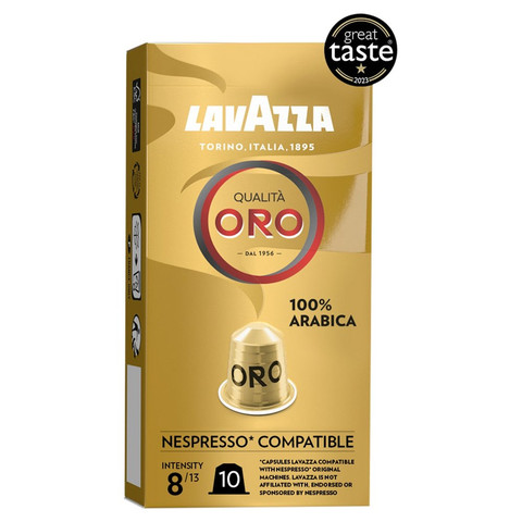 Lavazza Qualita Oro Nespresso Compatible, 10 Capsules 55g