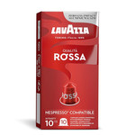 Lavazza Qualita Rossa Nespresso Compatible, 10 Capsules, pack shot 2, available at teas.co.uk