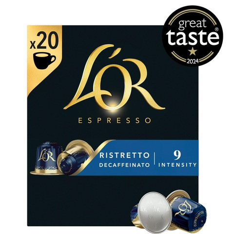 L'Or Espresso 20 x Ristretto Decaf Coffee, 104g