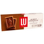 Lu Le Petit Chocolat Chocolate Topped Biscuits, 100g, pack shot 2, available at teas.co.uk