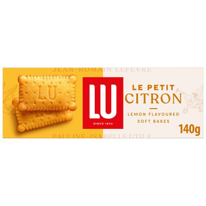 LU Le Petit Citron Lemon Flavoured Soft Bakes, 5 Pack 140g