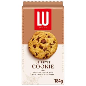 Lu Le Petit Cookie with Chunky Rich Chocolate Chips, 184g