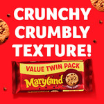 Maryland Chocolate Chip Cookie Twin Pack, 2 Pack 400g, pack shot 4, available at teas.co.uk