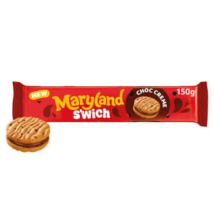 Maryland Cookies S'wich Choc Creme Biscuits, 150g