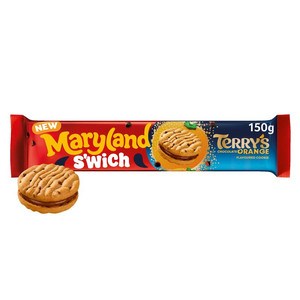 Maryland S'Wich Terry's Chocolate Orange Flavoured Cookies, 150g