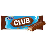 McVitie's Club Salted Caramel Flavour Biscuit Bars Multipack, 7 x 22g, pack shot 2, available at teas.co.uk