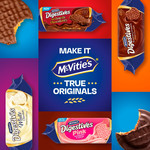 McVitie's Digestive Pink Raspberry & Cream Flavour, Limited Edition, 232g, pack shot 3, available at teas.co.uk