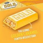 McVitie's Gold Caramel Flavour Biscuit Bars Multipack, 7 Bars 124g, pack shot 3, available at teas.co.uk