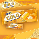 McVitie's Gold Caramel Flavour Biscuit Bars Multipack, 7 Bars 124g, pack shot 4, available at teas.co.uk