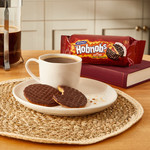 McVitie's Hobnobs Dark Chocolate Biscuits The Oaty One, 262g, pack shot 2, available at teas.co.uk