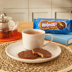 McVitie's Hobnobs Milk Chocolate Biscuits, 262g, pack shot 4, available at teas.co.uk