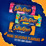 McVitie's Jaffa Cakes Raspberry Flavour, 10 Cakes 110g, pack shot 5, available at teas.co.uk