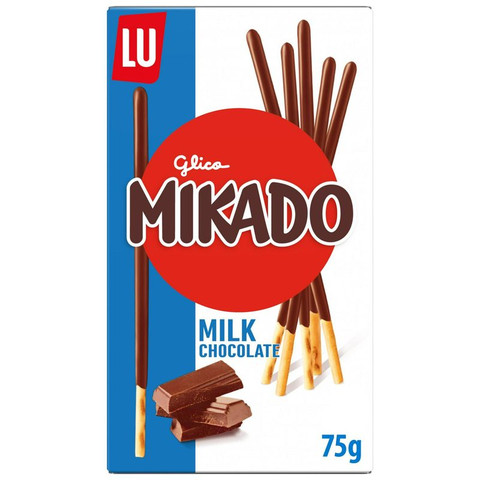 Mikado Milk Chocolate Biscuits, 75g
