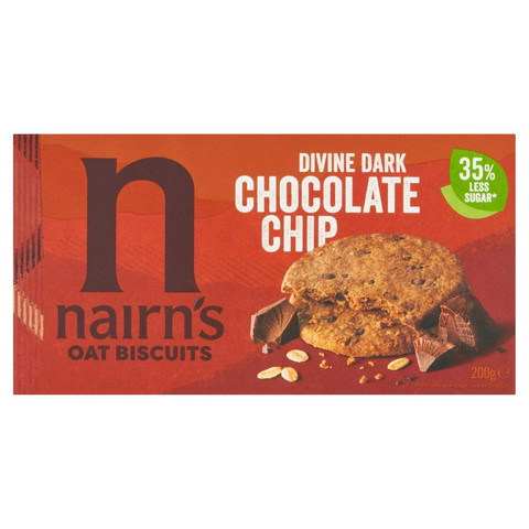 Nairn's Dark Chocolate Chip Oat Biscuit, 200g
