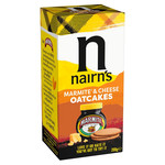 Nairn's Marmite & Cheese Oatcakes, 200g, pack shot 2, available at teas.co.uk