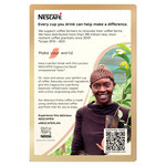 Nescafe Cappuccino Decaf Unsweetened Taste Instant Coffee Sachets, 7 Sachets 105g, pack shot 2, available at teas.co.uk