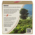 Nescafe Cappuccino Instant Coffee Sachets, 12 Sachets 186g, pack shot 4, available at teas.co.uk