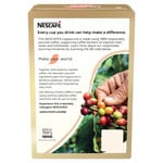 Nescafe Cappuccino Unsweetened Taste Instant Coffee Sachets, 7 Sachets 99.4g, pack shot 5, available at teas.co.uk