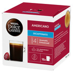 Nescafe Dolce Gusto Americano Decaffeinato Coffee (16 Servings), 16 Pods, pack shot 3, available at teas.co.uk