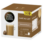Nescafe Dolce Gusto Café Au Lait Coffee (30 Servings), 30 Pods, pack shot 5, available at teas.co.uk
