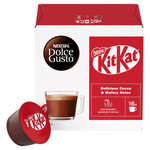 Nescafe Dolce Gusto KitKat Hot Chocolate (16 Servings), 16 Pods, pack shot 3, available at teas.co.uk