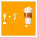 Nescafe Dolce Gusto Latte Macchiato Coffee (8 Servings), 16 Pods, pack shot 5, available at teas.co.uk