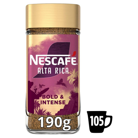 Nescafe Gold Alta Rica Instant Coffee, 190g